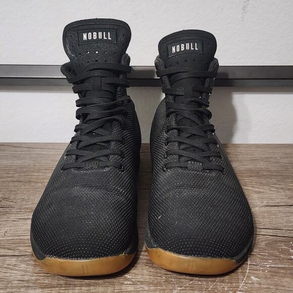 Nobull Outwork High Top Men's Crossfit Gym Training Shoes Sneaker Size 12 Black - Picture 2 of 9